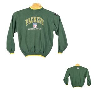 Vtg NFL Pro Line Green Bay Packers‎ Embroidered Sweater Mens XL
